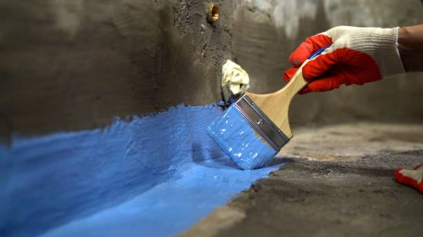 Commercial Basement Waterproofing project at a Stone Mountain, GA business property by SJ Waterproofing Pros